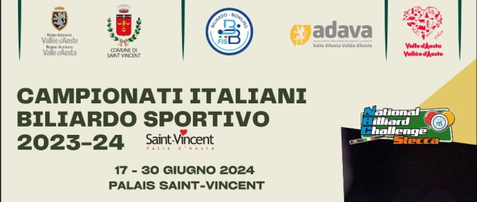 Finali Campionati Italiani di biliardo sportivo